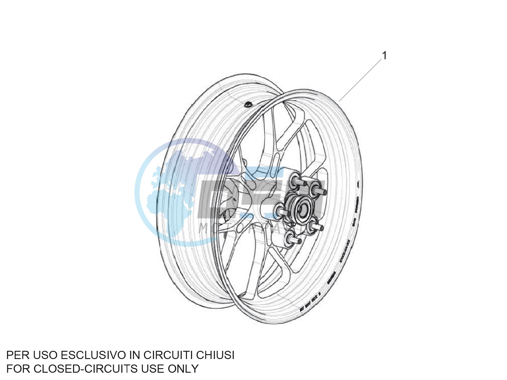 Rear wheel assembly