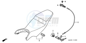 VFR8009 Europe Direct - (ED / MME) drawing SEAT