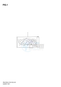 RM-Z250 (E03) drawing GASKET SET