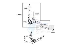 AGILITY DELIVER 50cc drawing Air Cleaner Two