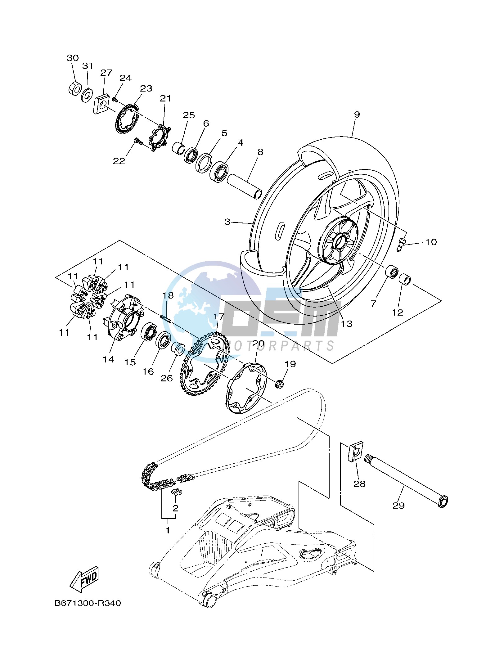 REAR WHEEL