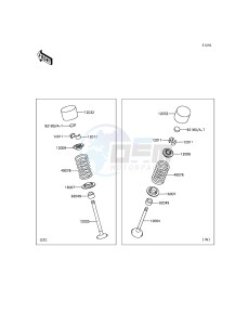 Z800 ABS ZR800DDS UF (UK FA) XX (EU ME A(FRICA) drawing Valve(s)