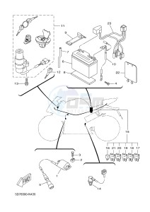 YZF-R125 R125 (5D7P 5D7P 5D7P) drawing ELECTRICAL 1