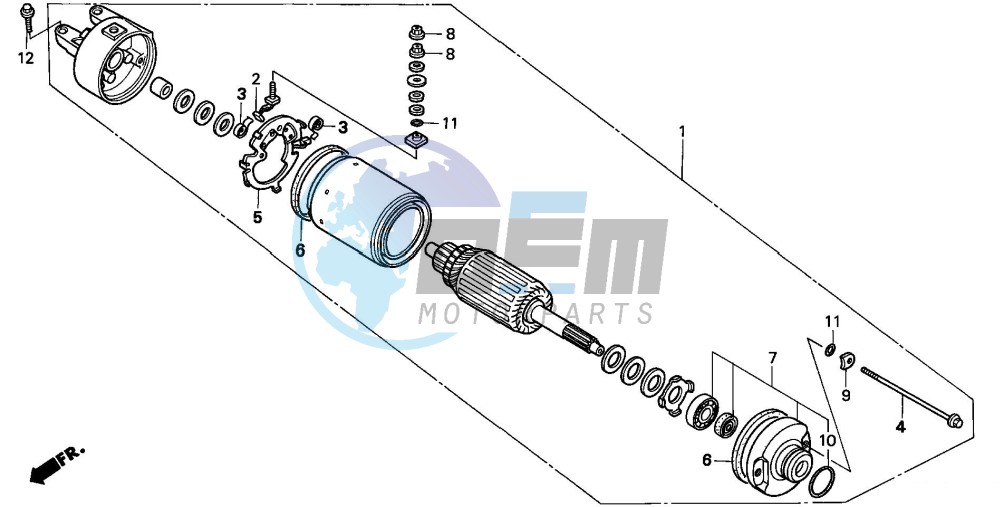 STARTING MOTOR