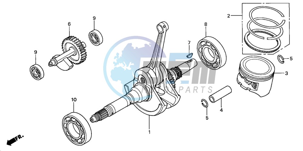 CRANKSHAFT/PISTON