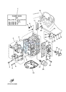 F40BEDL drawing CYLINDER--CRANKCASE-1