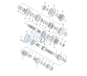 FZ6 FAZER S2 600 drawing TRANSMISSION