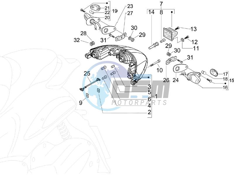 Tail light - Turn signal lamps