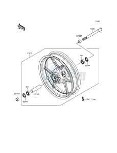 Z800 ZR800CGF UF (UK FA) XX (EU ME A(FRICA) drawing Front Hub