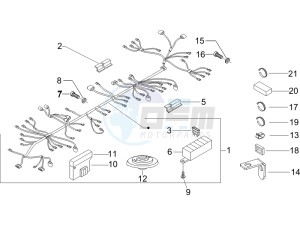 X9 500 Evolution 2006-2007 (USA) drawing Main cable harness