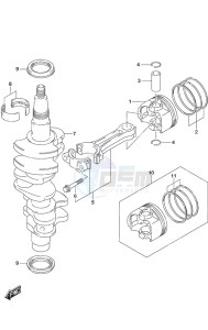 DF 30A drawing Crankshaft