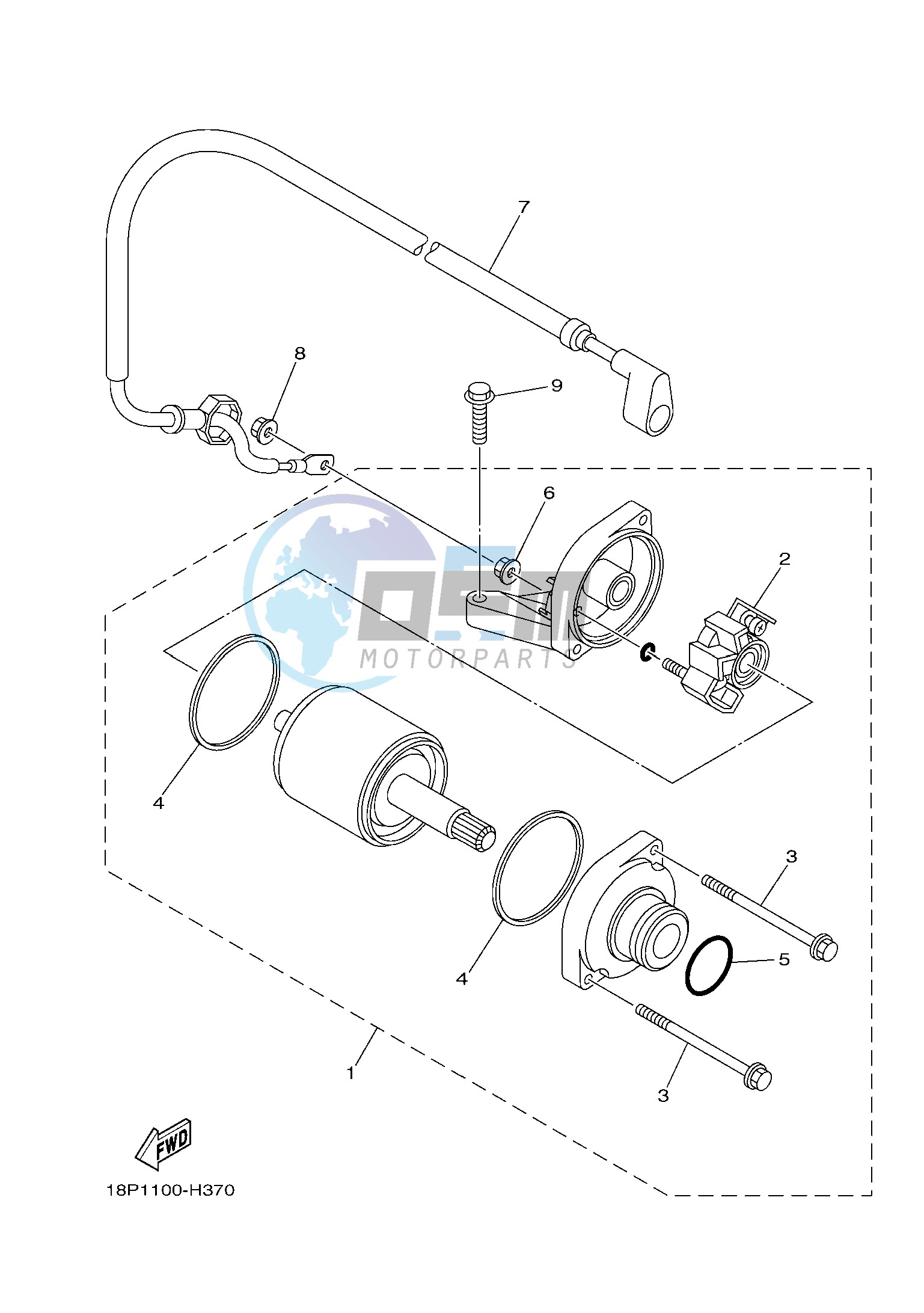 STARTING MOTOR