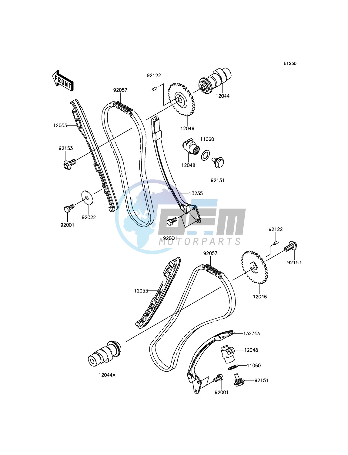 Camshaft(s)/Tensioner