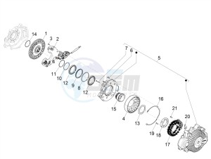 Wi-Bike Mas Deore Active-2017 (NAFTA) drawing Flywheel magneto