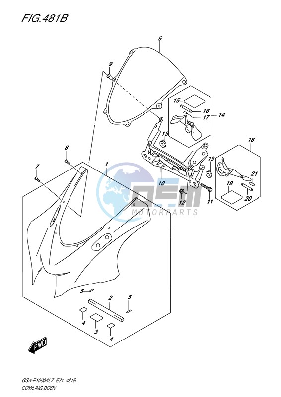 COWLING BODY (YKV,YVZ)