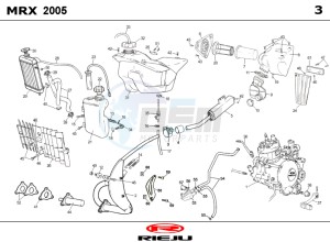 MRX-50-RED drawing HOSE CONNEXIONS TANKS