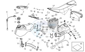 SX 50 LIMITED EDITION (EMEA) drawing Fuel tank