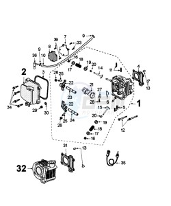 DJANGO 50 4TYA O drawing CYLINDER