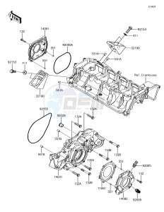 JET SKI ULTRA 310LX JT1500MHF EU drawing Engine Cover(s)