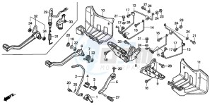 TRX300EX SPORTRAX drawing STEP