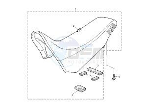 TT R 600 drawing SEAT