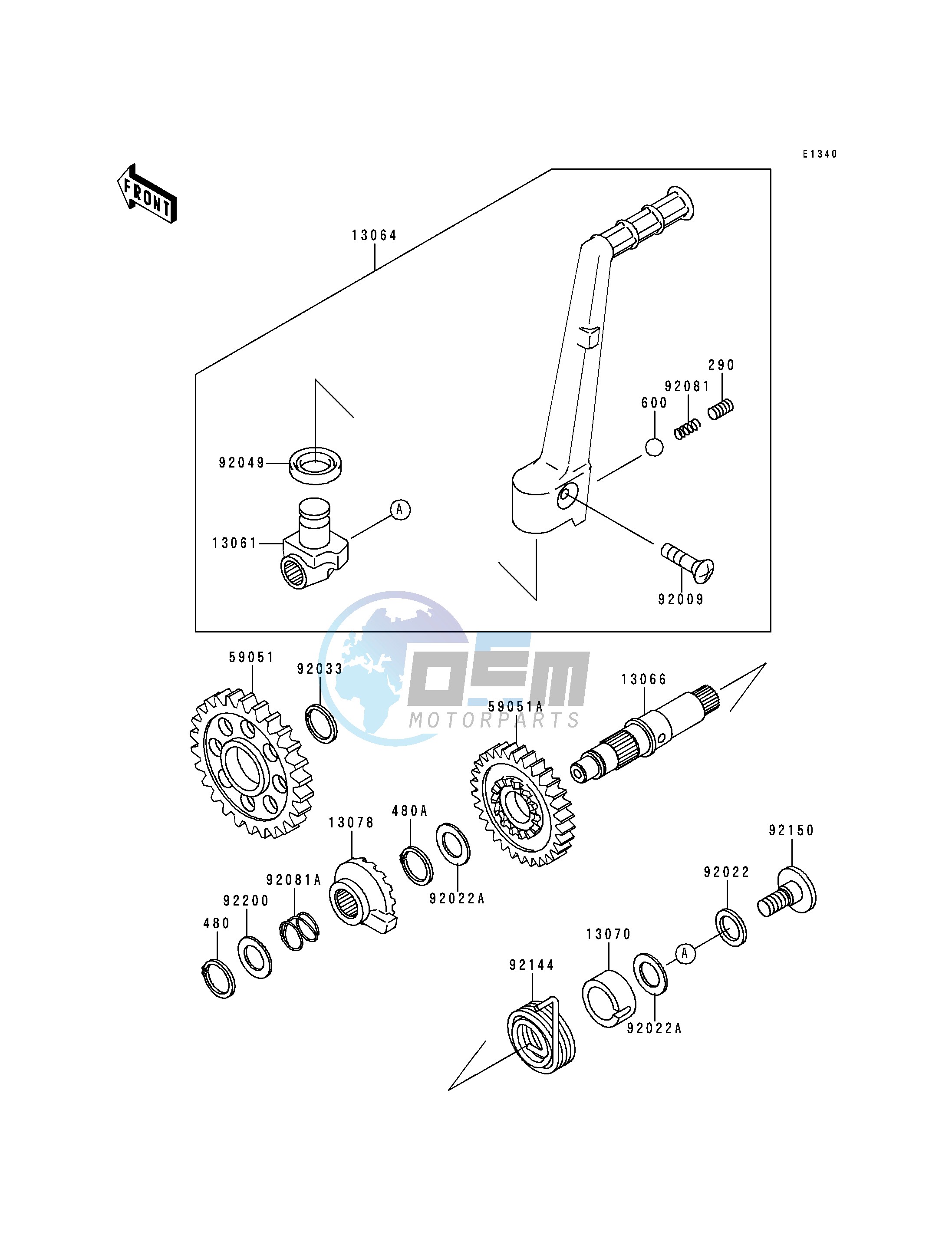 KICKSTARTER MECHANISM