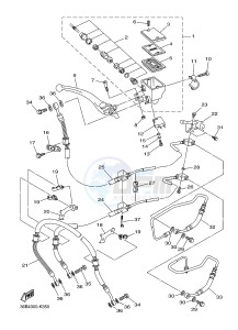 XJ6S ABS 600 (36D6) drawing FRONT MASTER CYLINDER