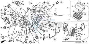 GL18009 Australia - (U / AB NAV) drawing WIRE HARNESS