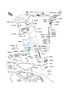 JET_SKI_STX-15F JT1500ACF EU drawing Hull Front Fittings