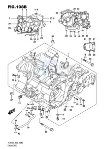 VL800 INTRUDER EU drawing CRANKCASE