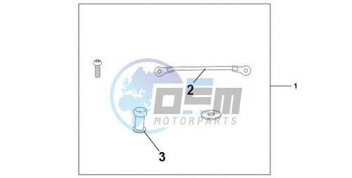 TANK BAG ATT KIT