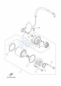 TRACER 700 MTT690-A (B0K2) drawing STARTING MOTOR