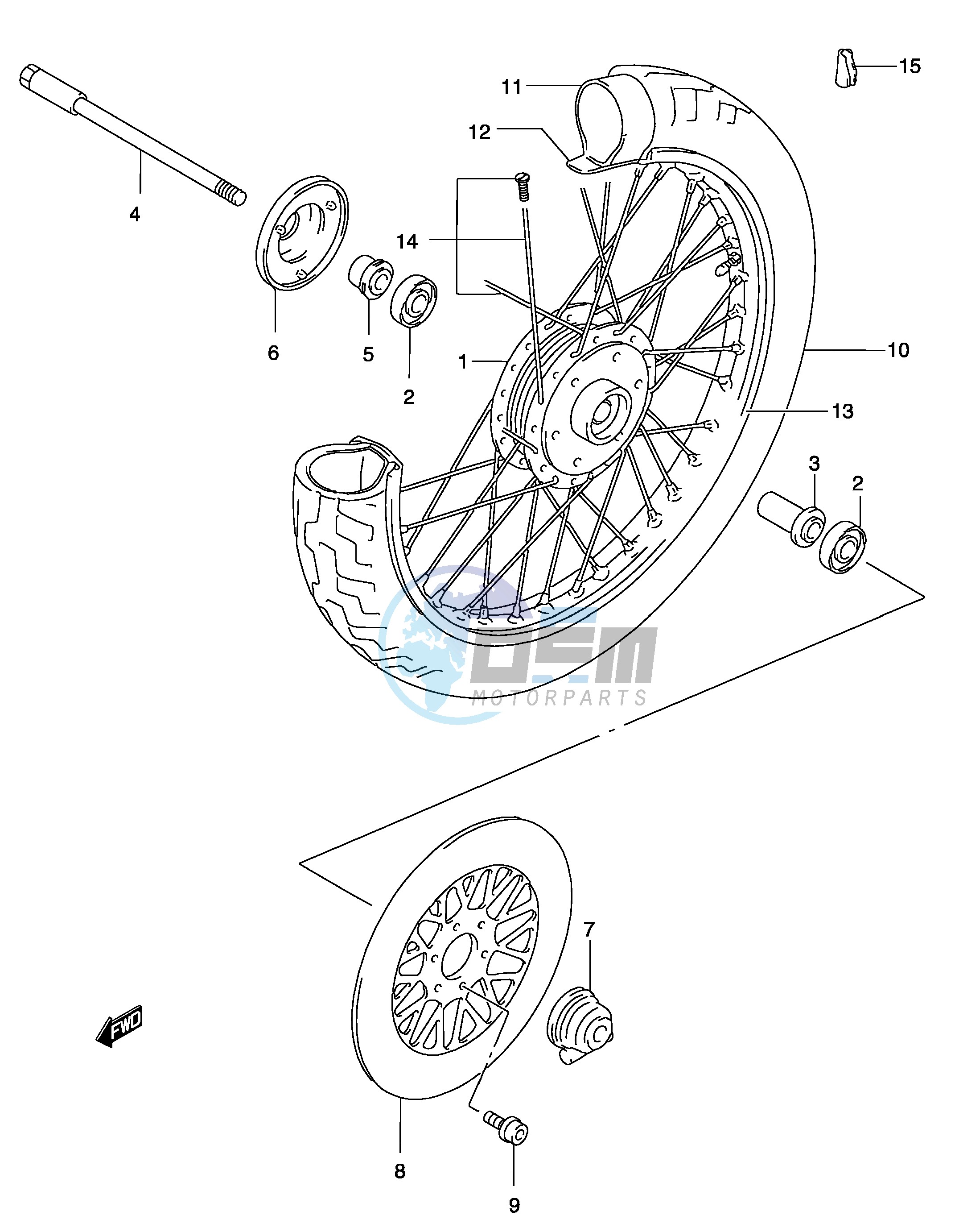 FRONT WHEEL