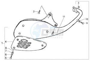 LX 50 4T drawing Silencer