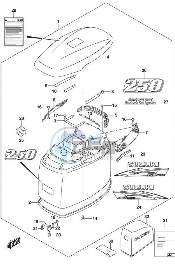 Engine Cover (Black)