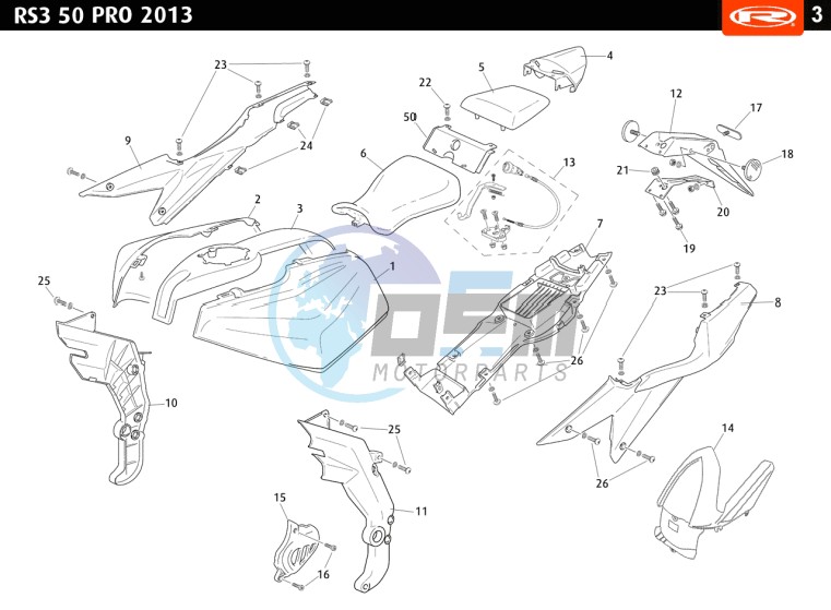 PLASTICS - COVERS REAR