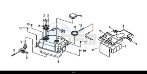 JET 14 (25 KM/H) (XC05W1-NL) (E4) (L8-M0) drawing FUEL TANK