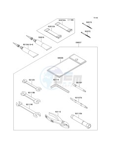 JT 1500 A [STX-15F] (A6F-A9F) A7F drawing OWNERS TOOLS