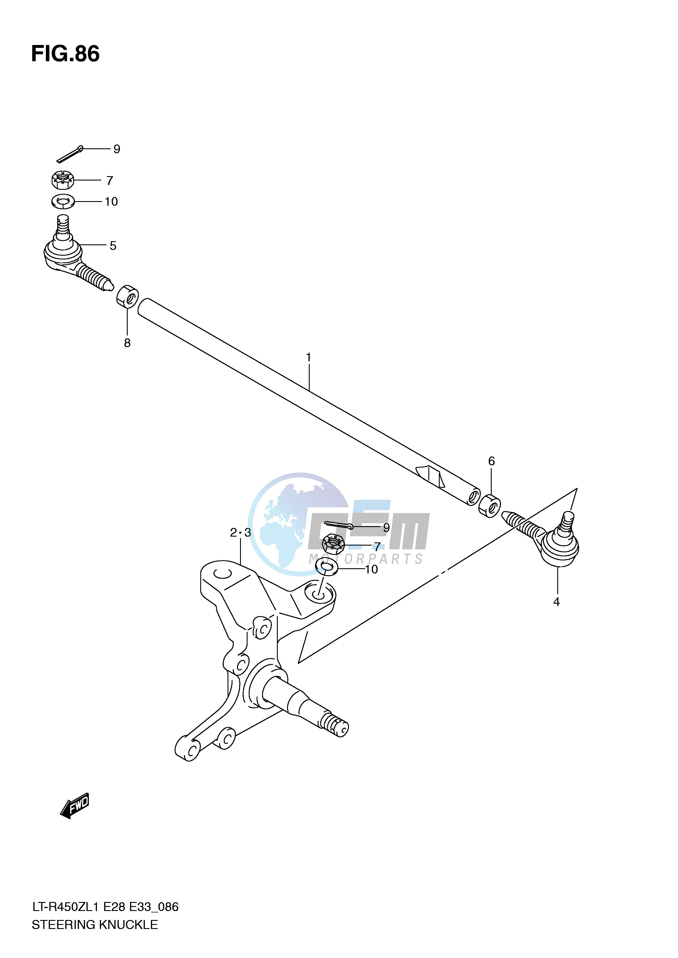 STEERING KNUCKLE