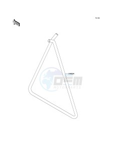 KX 85 A [KX85 MONSTER ENERGY] (A6F - A9FA) A9F drawing STAND-- S- -