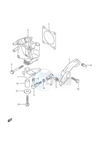 DF 40 drawing Throttle Body