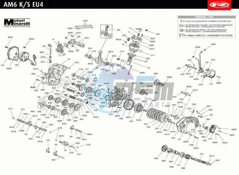 ENGINE  AM6 KS EU-4