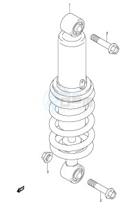 RV125 (E19) VanVan drawing REAR SHOCK ABSORBER