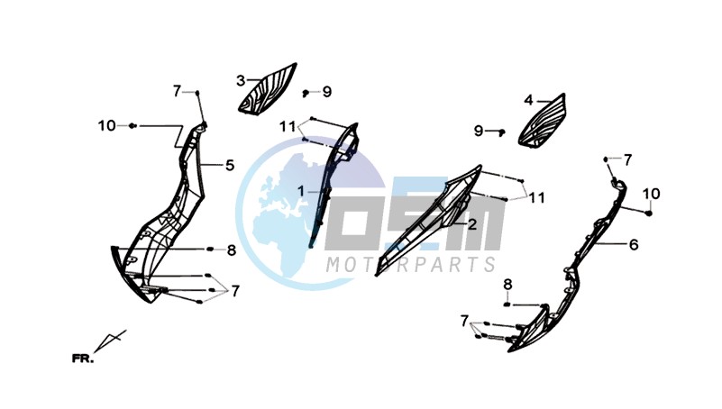 COWLING L / R