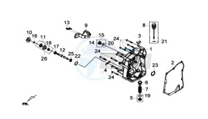 GTS 300I ABS L6 drawing COVER RIGHT