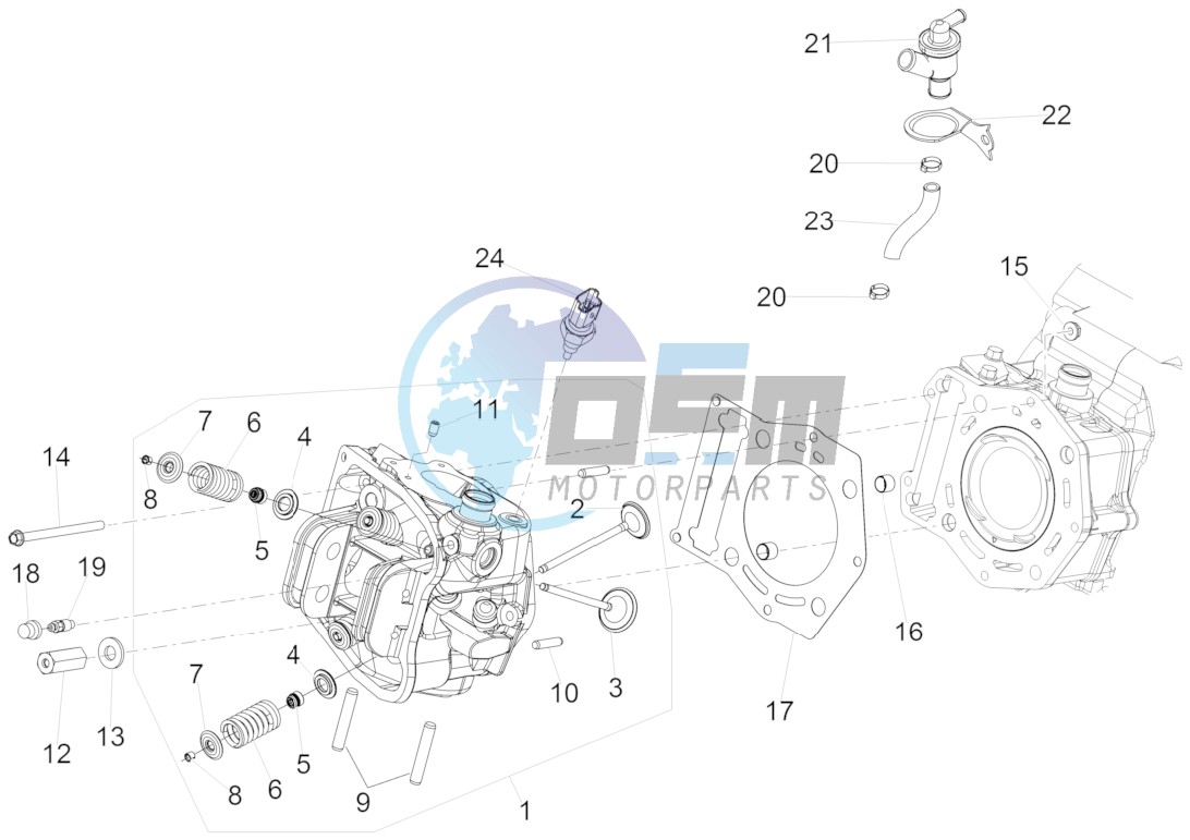 Head unit - Valve