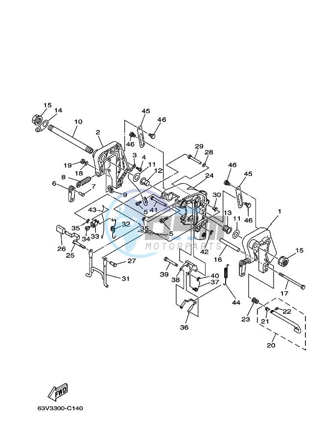 FRONT-FAIRING-BRACKET