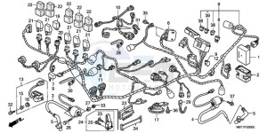 XL1000V9 F / CMF drawing WIRE HARNESS (XL1000V)