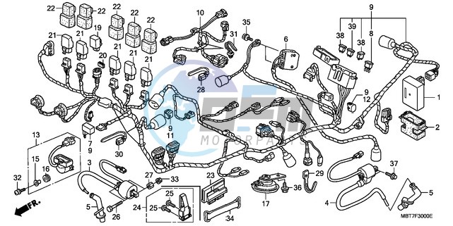 WIRE HARNESS (XL1000V)