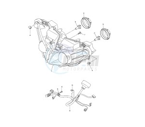 YZF R1 1000 drawing HEADLIGHT